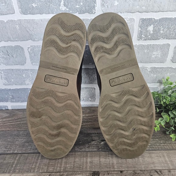 Sperry Top-Sider Bayside Brown Leather Suede Chukka Boots Men's 10.5 STS10131 - Picture 7 of 9